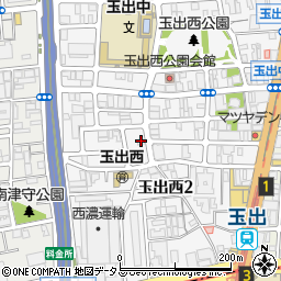 姫松モータープール周辺の地図