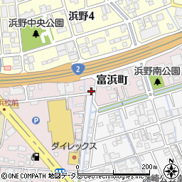 岡山県岡山市南区富浜町周辺の地図