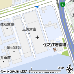 三興倉庫　咲洲センター周辺の地図