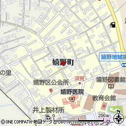 三重県松阪市嬉野町周辺の地図