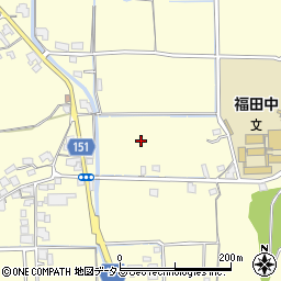 岡山県岡山市南区山田周辺の地図