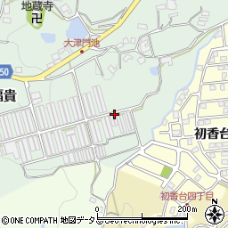 奈良県生駒郡平群町福貴548周辺の地図
