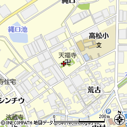 愛知県田原市高松町木場14周辺の地図