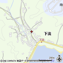 静岡県賀茂郡南伊豆町下流75周辺の地図