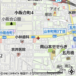 リーガルシニア河内山本周辺の地図