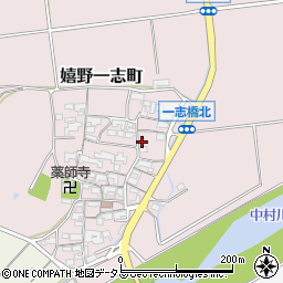 三重県松阪市嬉野一志町623周辺の地図