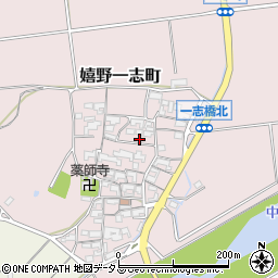 三重県松阪市嬉野一志町702周辺の地図