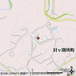 奈良県奈良市針ヶ別所町1298周辺の地図