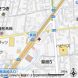 おかやま信用金庫当新田支店周辺の地図