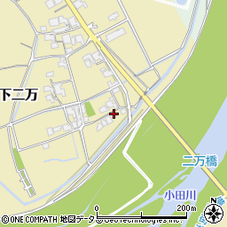 岡山県倉敷市真備町下二万2089-11周辺の地図