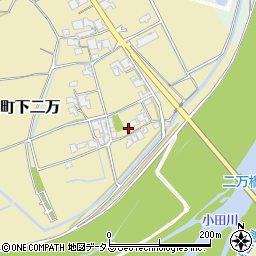 岡山県倉敷市真備町下二万2082-1周辺の地図