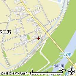 岡山県倉敷市真備町下二万2089-12周辺の地図