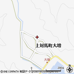 長崎県対馬市上対馬町大増654周辺の地図