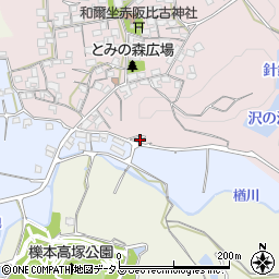 奈良県天理市和爾町1069周辺の地図