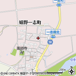 三重県松阪市嬉野一志町619周辺の地図