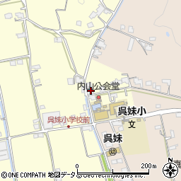 岡山県倉敷市真備町妹155周辺の地図
