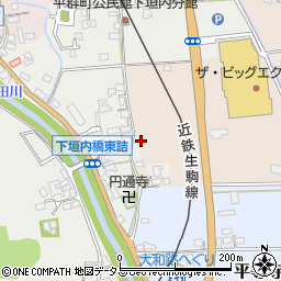 奈良県生駒郡平群町三里10周辺の地図