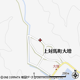 長崎県対馬市上対馬町大増653周辺の地図