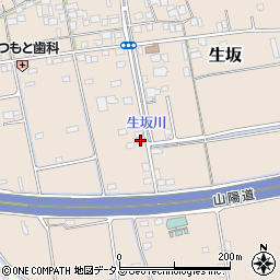 岡山県倉敷市生坂166周辺の地図
