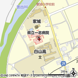 三重県立一志病院周辺の地図
