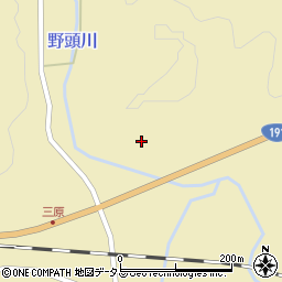 山口県萩市須佐下三原上3420周辺の地図