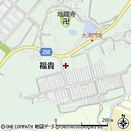 奈良県生駒郡平群町福貴432周辺の地図