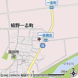 三重県松阪市嬉野一志町616周辺の地図