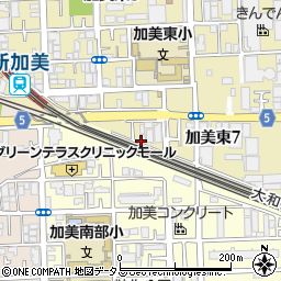 大阪府大阪市平野区加美東7丁目1周辺の地図