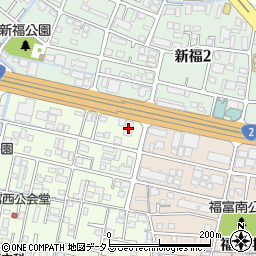 岡山ウッドハウス岡山支店周辺の地図
