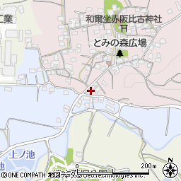 奈良県天理市和爾町1145周辺の地図