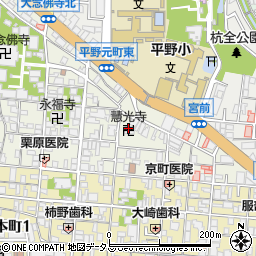 慧光寺周辺の地図