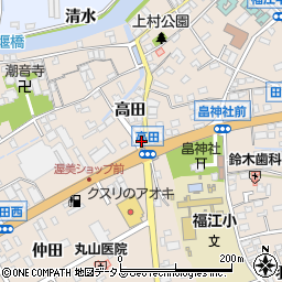 ホワイト急便　福江店周辺の地図