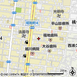 広善寺周辺の地図