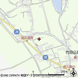 岡山県岡山市東区邑久郷222周辺の地図