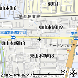東山本新町８周辺の地図