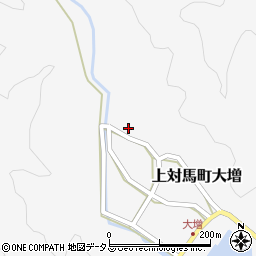 長崎県対馬市上対馬町大増648周辺の地図