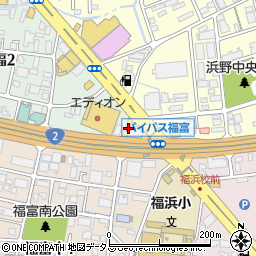 ＨｏｎｄａＣａｒｓ岡山福富店周辺の地図
