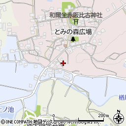 奈良県天理市和爾町1140周辺の地図