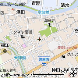 セザンヌ福江Ａ周辺の地図