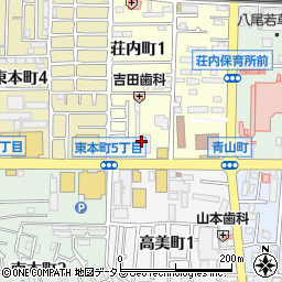 大起水産回転寿司 八尾店周辺の地図
