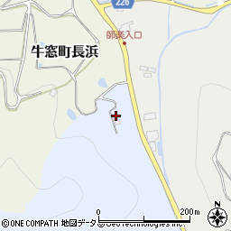 岡山県瀬戸内市牛窓町鹿忍1732周辺の地図