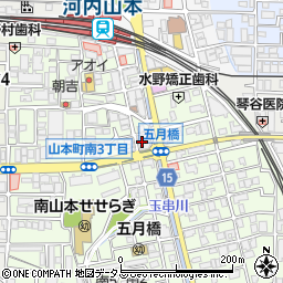 三井住友銀行山本支店周辺の地図