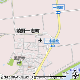 三重県松阪市嬉野一志町610周辺の地図