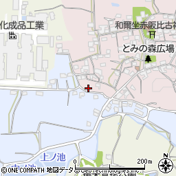 奈良県天理市和爾町1151周辺の地図