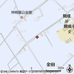 岡山県岡山市東区金田1554周辺の地図