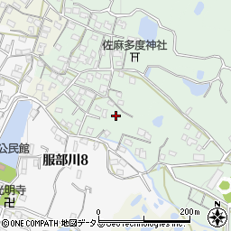 大阪府八尾市山畑396周辺の地図