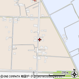 岡山県岡山市東区君津673周辺の地図