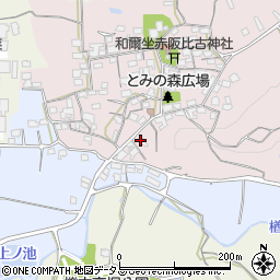 奈良県天理市和爾町1141周辺の地図