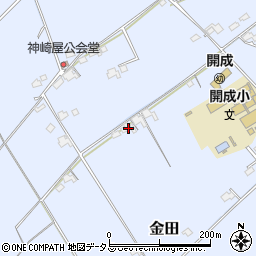 岡山県岡山市東区金田1553周辺の地図