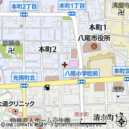 タウンコート咲久良周辺の地図